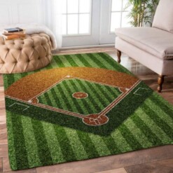 Baseball Rectangle Limited Edition Rug