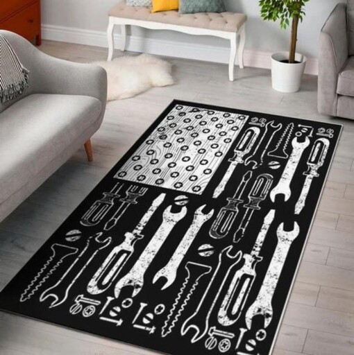 Basic Mechanic Rectangle Limited Edition Rug