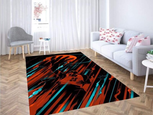 Basket Ball Carton Carpet Rug