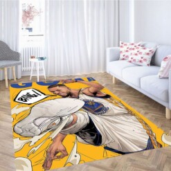 Basketball Comics Living Room Modern Carpet Rug
