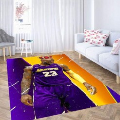 Basketball Player Carpet Rug