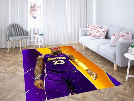 Basketball Player Living Room Modern Carpet Rug