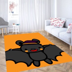 Bat Cute Cartoon Carpet Rug