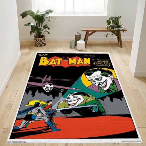 Batman and Joker Rug  Custom Size And Printing