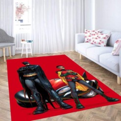 Batman And Robin Carpet Rug