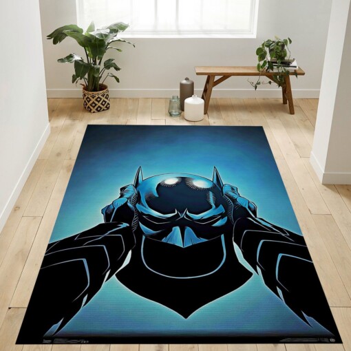 Batman Cowl Rug  Custom Size And Printing
