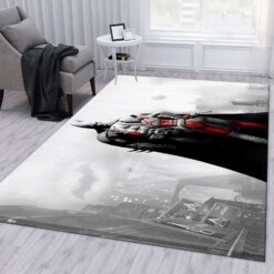 Batman Ft Harley Quinn Rug  Custom Size And Printing