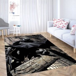 Batman The Dark Knight Living Room Modern Carpet Rug