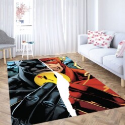 Batman The Flash The Button Living Room Modern Carpet Rug