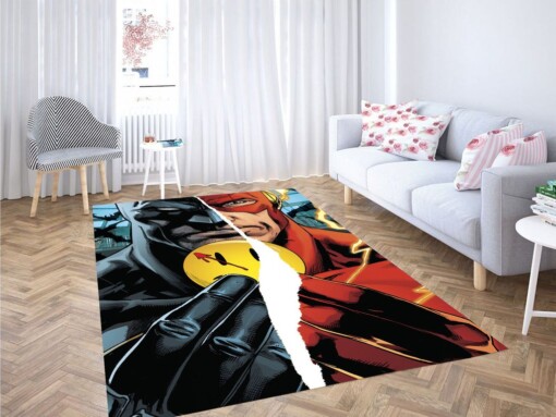 Batman The Flash The Button Living Room Modern Carpet Rug