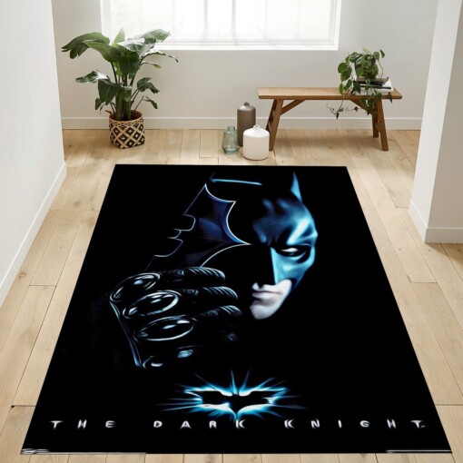 Batman With Batarang Rug  Custom Size And Printing