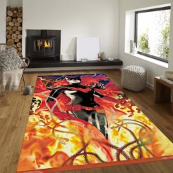 Batwoman Rug  Custom Size And Printing