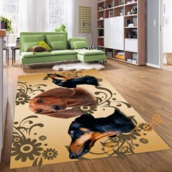 Beagle Dog 3d Cute To Decor Living Room Animal Kitchen Bedroom Rug
