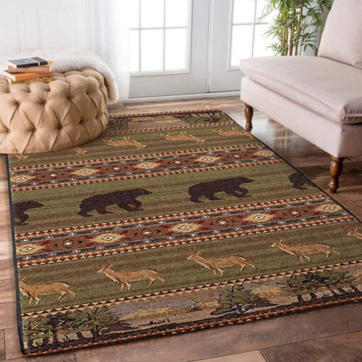 Bear And Deer Limited Edition Rug