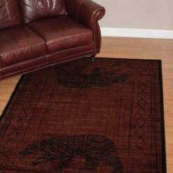 Bear Cave Red Limited Edition Rug