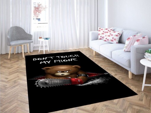 Bear Wallpaper Living Room Modern Carpet Rug