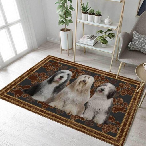 Bearded Collie Limited Edition Rug