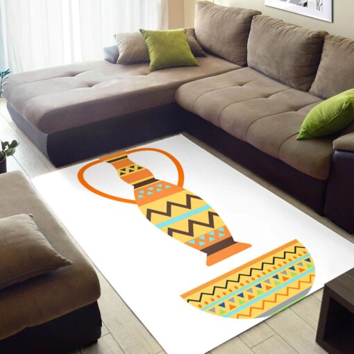 Beautiful African Adorable Print Afrocentric Art Style Floor Living Room Rug