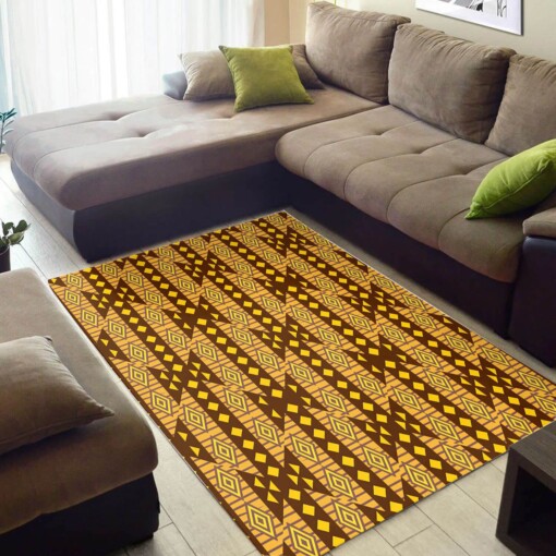 Beautiful African American Amazing Afrocentric Pattern Art Design Floor Carpet Inspired Home Rug