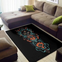 Beautiful African American Modern Afrocentric Pattern Art Carpet Themed Home Rug