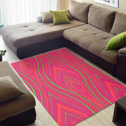 Beautiful African Style Perfect Afrocentric Ethnic Seamless Pattern House Rug