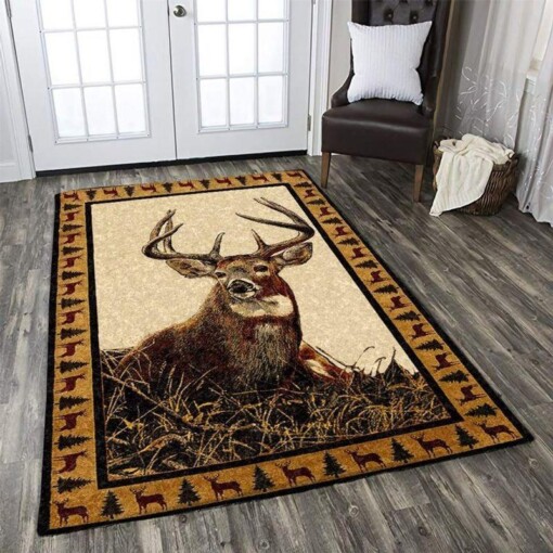 Beautiful Deer Rectangle Limited Edition Rug