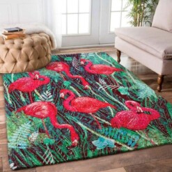 Beautiful Flamingo Rectangle Limited Edition Rug