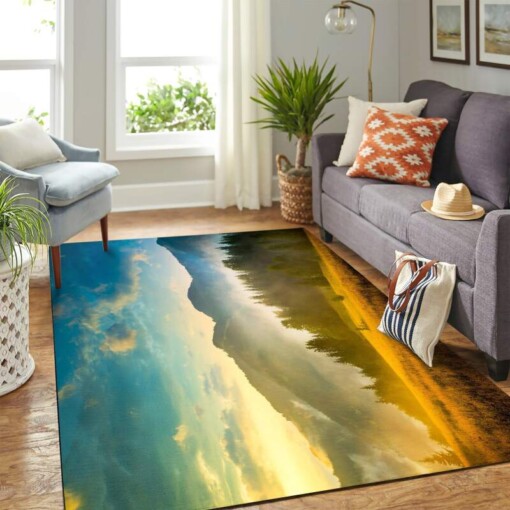 Beautiful Landscape Carpet Floor Area Rug