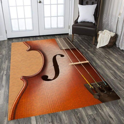 Beautiful Sound Violin Rectangle Limited Edition Rug