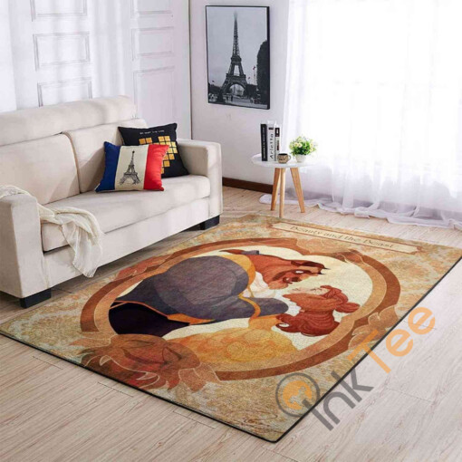 Beauty And The Beast Area Rug