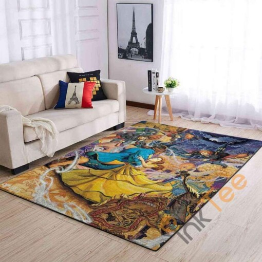 Beauty And The Beast Area Rug