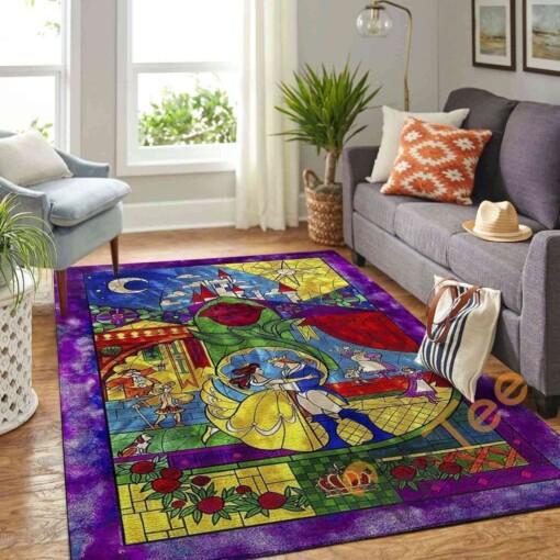 Beauty And The Beast Area Rug