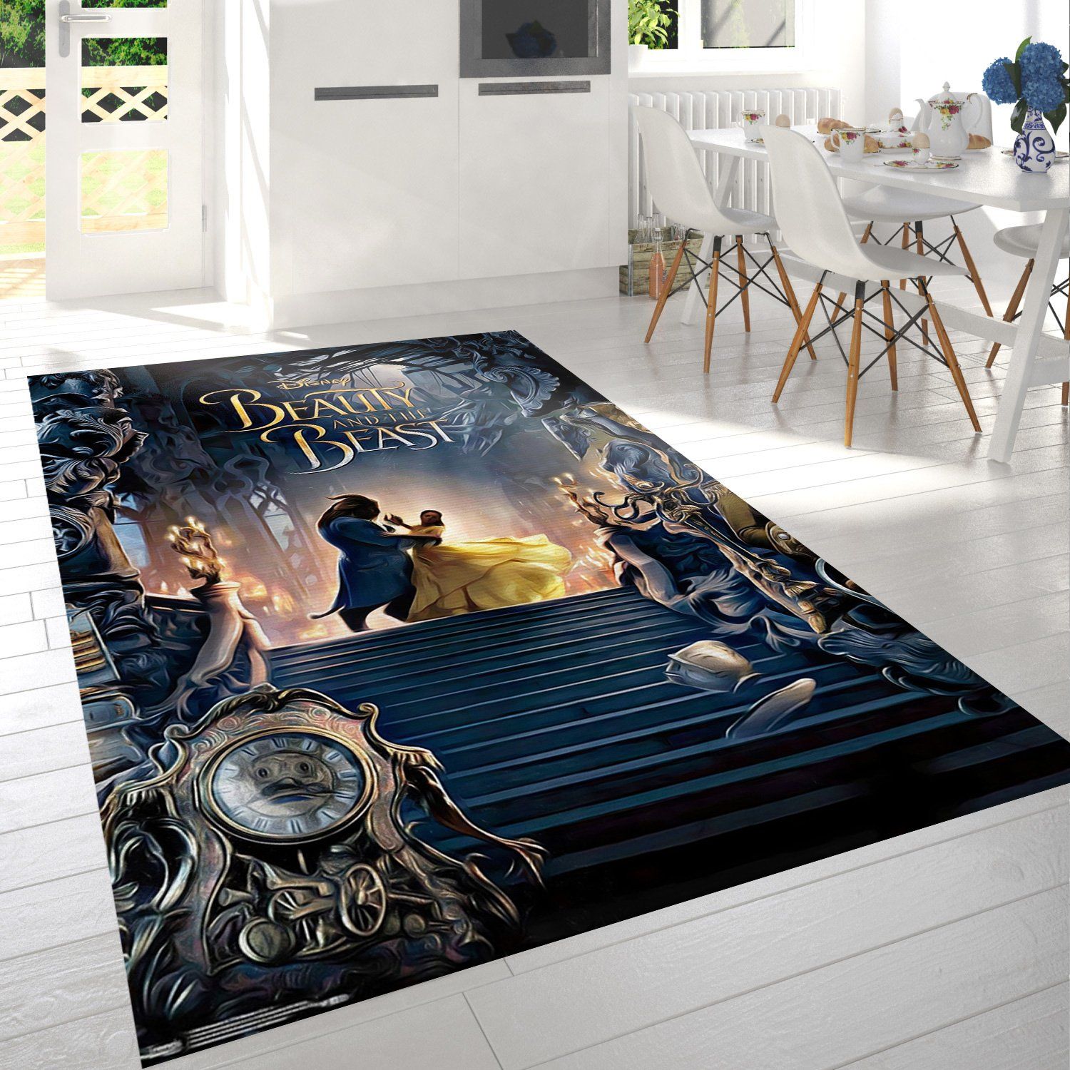 Beauty And The Beast Belle Rug Custom Size And Printing