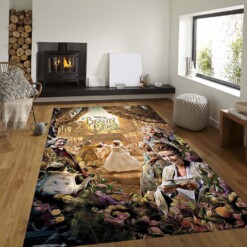 Beauty And The Beast Carpet  Custom Size And Printing