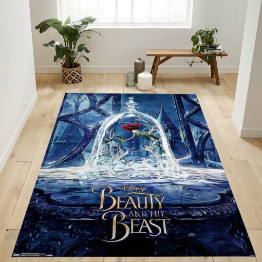 Beauty And The Beast Movies Rug  Custom Size And Printing