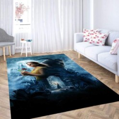 Beauty And The Beast Wallpaper Carpet Rug