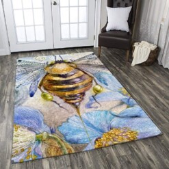 Bee And Flower Limited Edition Rug