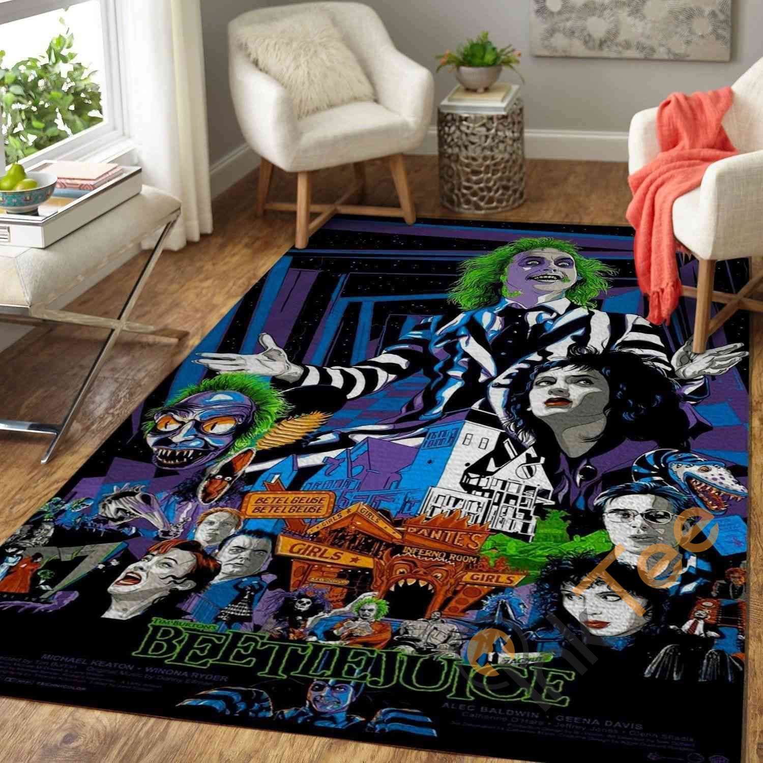 Beetlejuice Area Rug