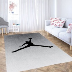 Believe In Yourself Jordan Wallpaper Living Room Modern Carpet Rug