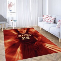 Ben Simmons Sixers Nba Carpet Rug