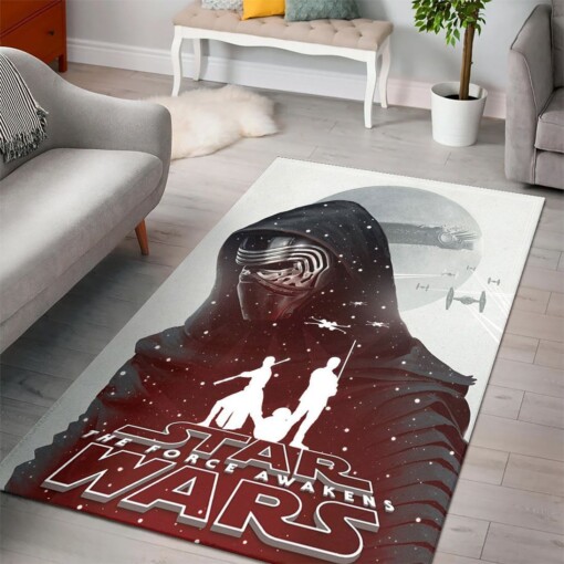 Ben Solo Of Star Wars Rug  Custom Size And Printing