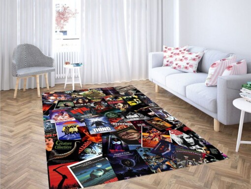 Best Horror Movies Living Room Modern Carpet Rug