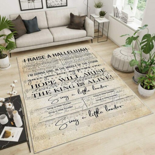 Bethel Music Area Rug