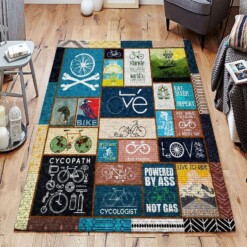 Bicycling Art Limited Edition Rug