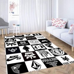 Big Brand Skateboard Wear Carpet Rug