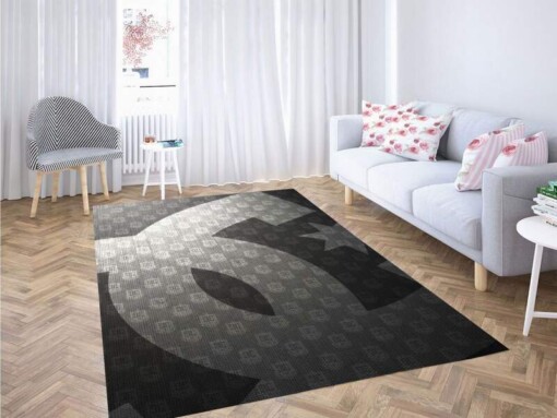 Big Dcshoecousa Pattern Carpet Rug