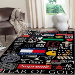 Big Fashion Brands Area Rug