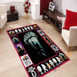 Bigfoot Saw Me Living Room Bedroom Christmas Simple Carpet Decor Rug