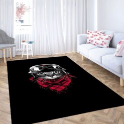 Biker Cat Backgrounds Carpet Rug