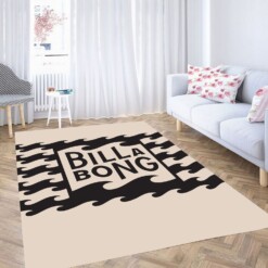 Billabong Wave Iconic Brand Carpet Rug